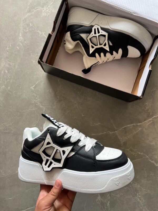 Branded Naked Wolfe Sneakers 1st Copy Shoes (Black)