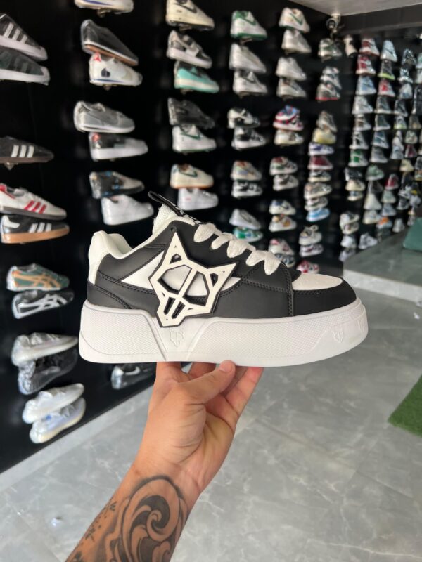 Branded Naked Wolfe Sneakers 1st Copy Shoes (Black)