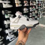 Branded Jordan Retro 4 1st Copy Shoes (White) - WeftKart
