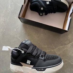 Branded Amiri Skel Top MA 1st Copy Shoes (Black) - WeftKart