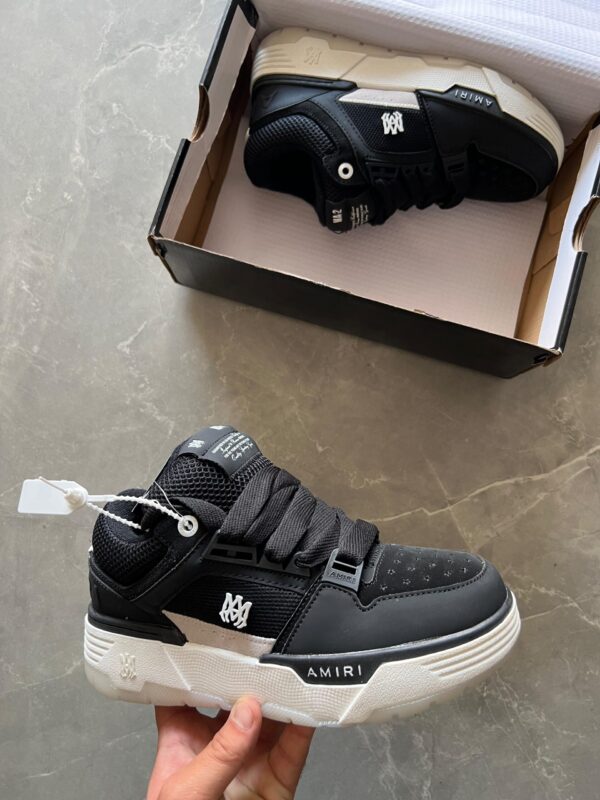 Branded Amiri Skel Top MA 1st Copy Shoes (Black) - WeftKart
