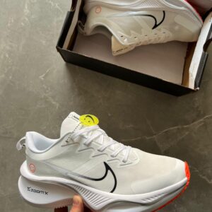 Branded Nike Zoom Smiley 2024 First Copy Shoes (White) - WeftKart