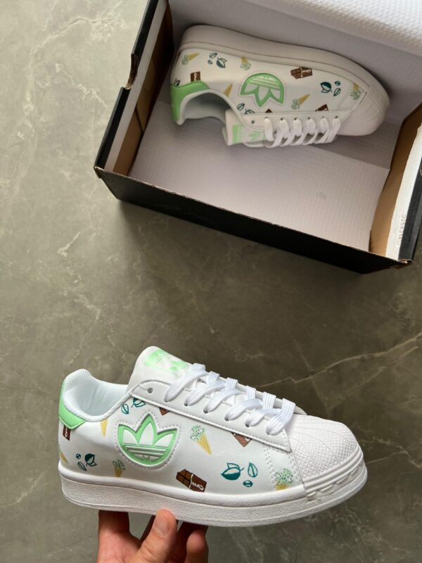 Adidas Superstar Originals First Copy Shoes (White)