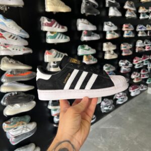 Adidas Superstar Originals First Copy Shoes (Black & White)