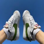 Nike Blazer Low Jumbo Shoes (Green)