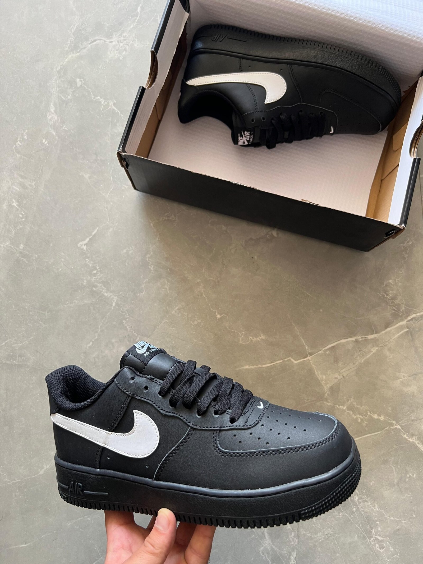 Nike Air Force 1 Shoes For Men Original White Black