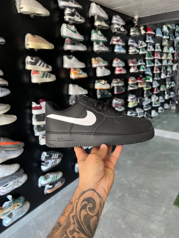 Nike Air Force 1 Shoes For Men Original (White, Black) 