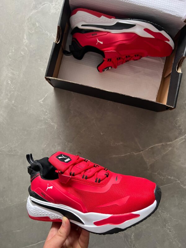 Puma System Shoes - Red