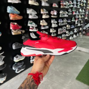Puma System Shoes - Red