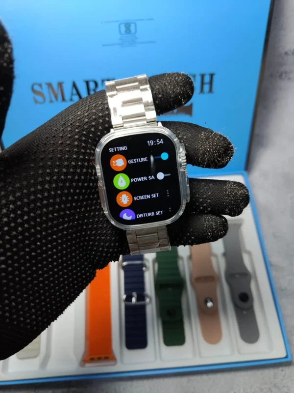 1st Copy Smartwatch WS-X9 with 7 Straps – iWatch Alternative