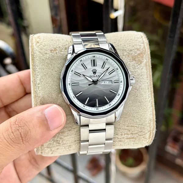 First Copy Rolex Watches Classic Steel Day-Date for Men