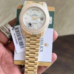 First Copy Rolex Watches Day-Date Ring Diamond for Men