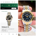 Rolex Watches 1st Copy Datejust Gold Special for Men