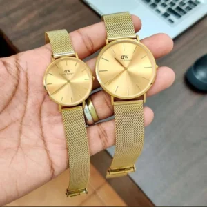 Daniel Wellington PETITE Full Gold First Copy Watch - Quartz Movement