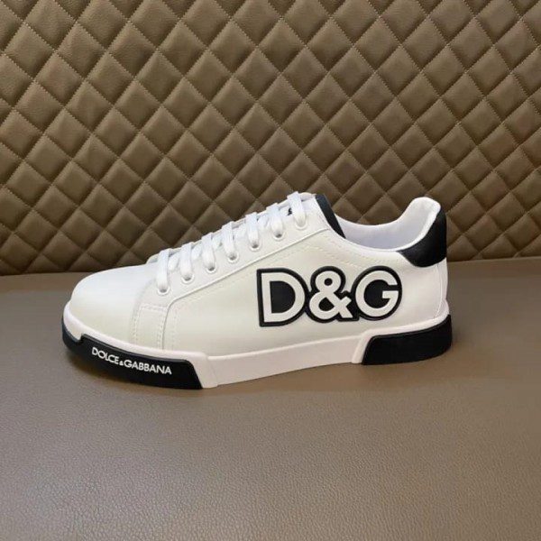 Dolce Gabbana Logo Sneakers First Copy Shoes