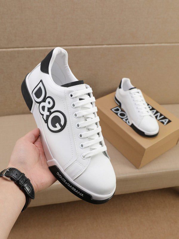 Dolce Gabbana Logo Sneakers First Copy Shoes