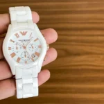 Emporio Armani White AR1401 Watch for Men