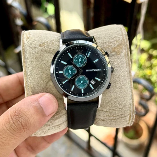 First Copy Emporio Armani Black Watch AR11473 - Premium 7AA Quality