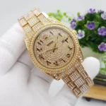 First Copy Rolex Diamond Studded Watch