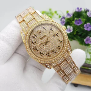 First Copy Rolex Diamond Studded Watch