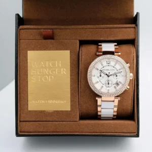 Michael Kors For Her First Copy Watch - Crystal-Embellished Design
