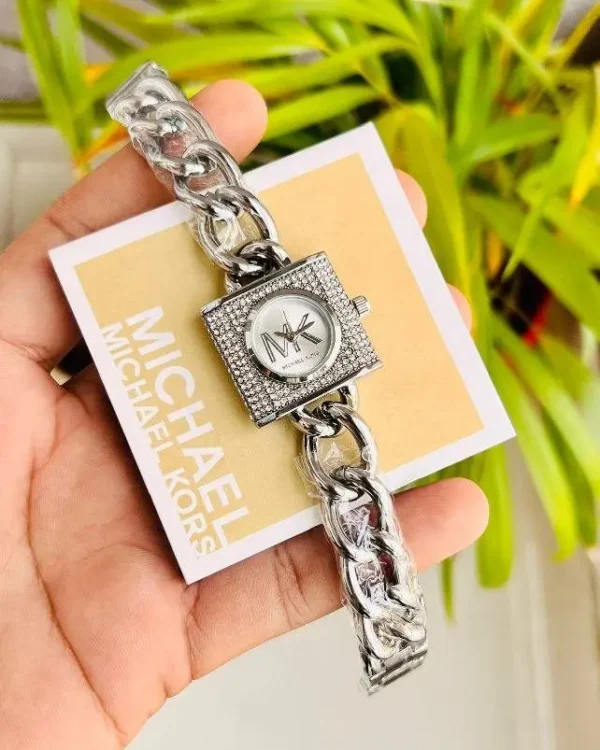 Michael Kors Lennox Crystals First Copy Watch for Her - WeftKart
