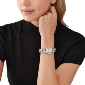 Michael Kors Lennox Crystals First Copy Watch for Her - WeftKart