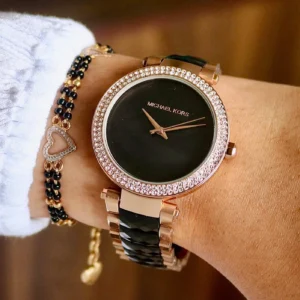 Michael Kors MK6412 Black First Copy Watch - WeftKart