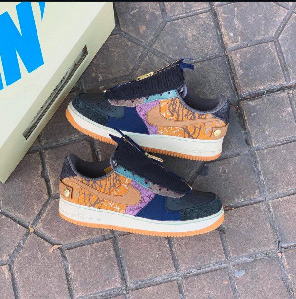 Nike Airforce 1 x Travis Scott Cactus Jack First Copy Shoes