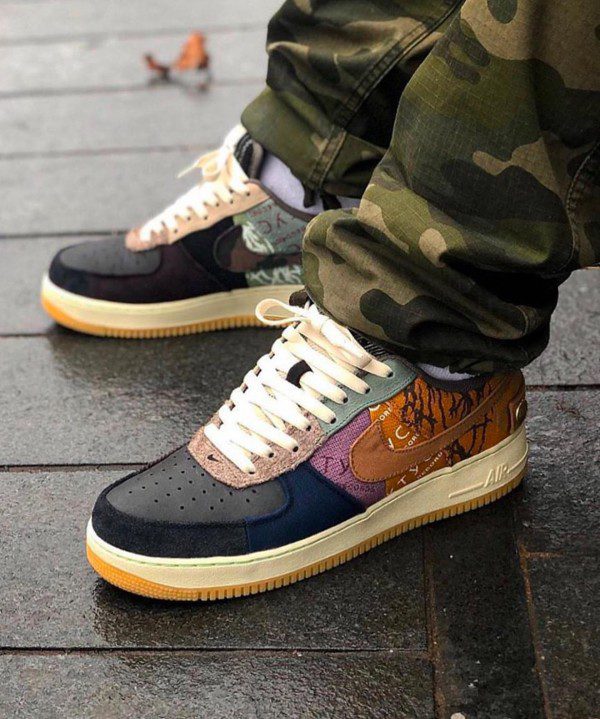 Nike Airforce 1 x Travis Scott Cactus Jack First Copy Shoes