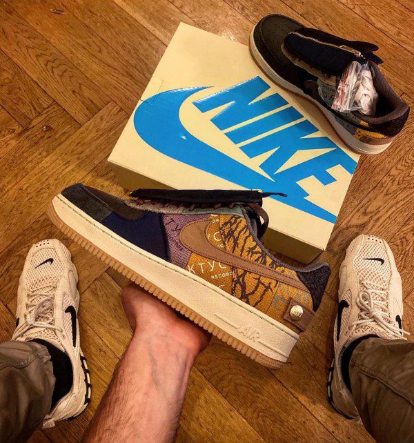 Nike Airforce 1 x Travis Scott Cactus Jack First Copy Shoes