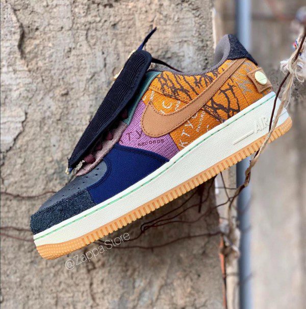 Nike Airforce 1 x Travis Scott Cactus Jack First Copy Shoes