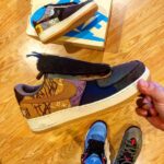 Nike Airforce 1 x Travis Scott Cactus Jack First Copy Shoes