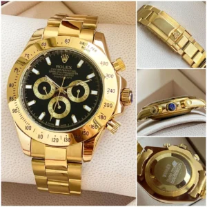 Rolex Copy Watch Daytona Golden for Men - Premium Style