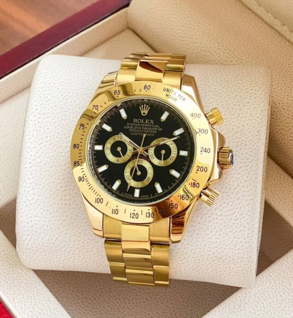 Rolex Copy Watch Daytona Golden for Men - Premium Style