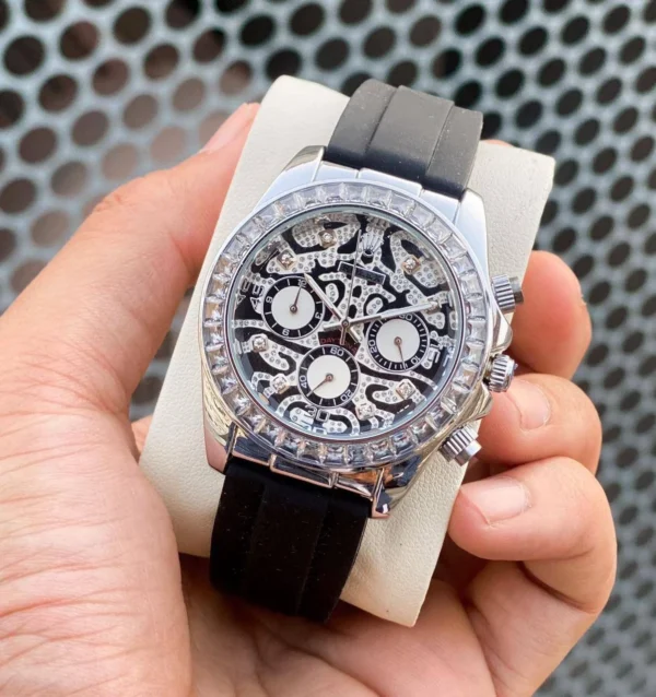 Rolex Daytona First Copy Watch Silver - 7A Quality Replica
