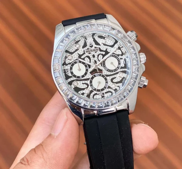 Rolex Daytona First Copy Watch Silver - 7A Quality Replica