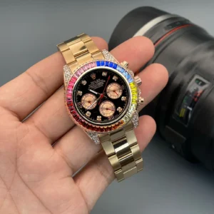 Rolex Daytona Rainbow First Copy Watch for Men – 7A Quality