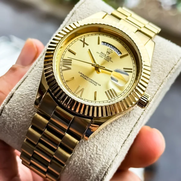 Rolex First Copy Watches Under 2000 Day-Date Gold for Men