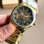 Rolex Golden Automatic Watch – First Copy