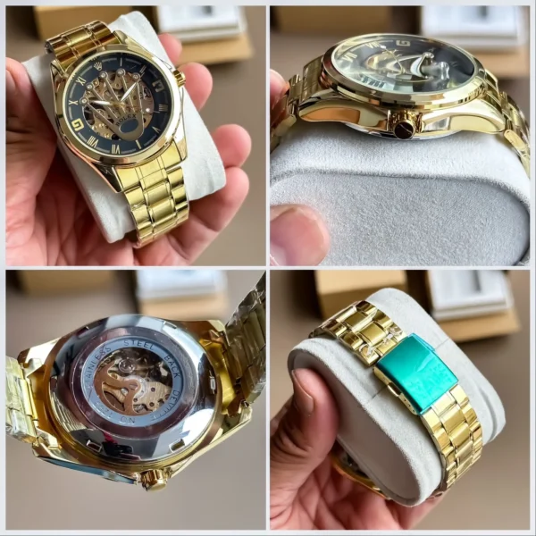 Rolex Golden Automatic Watch – First Copy