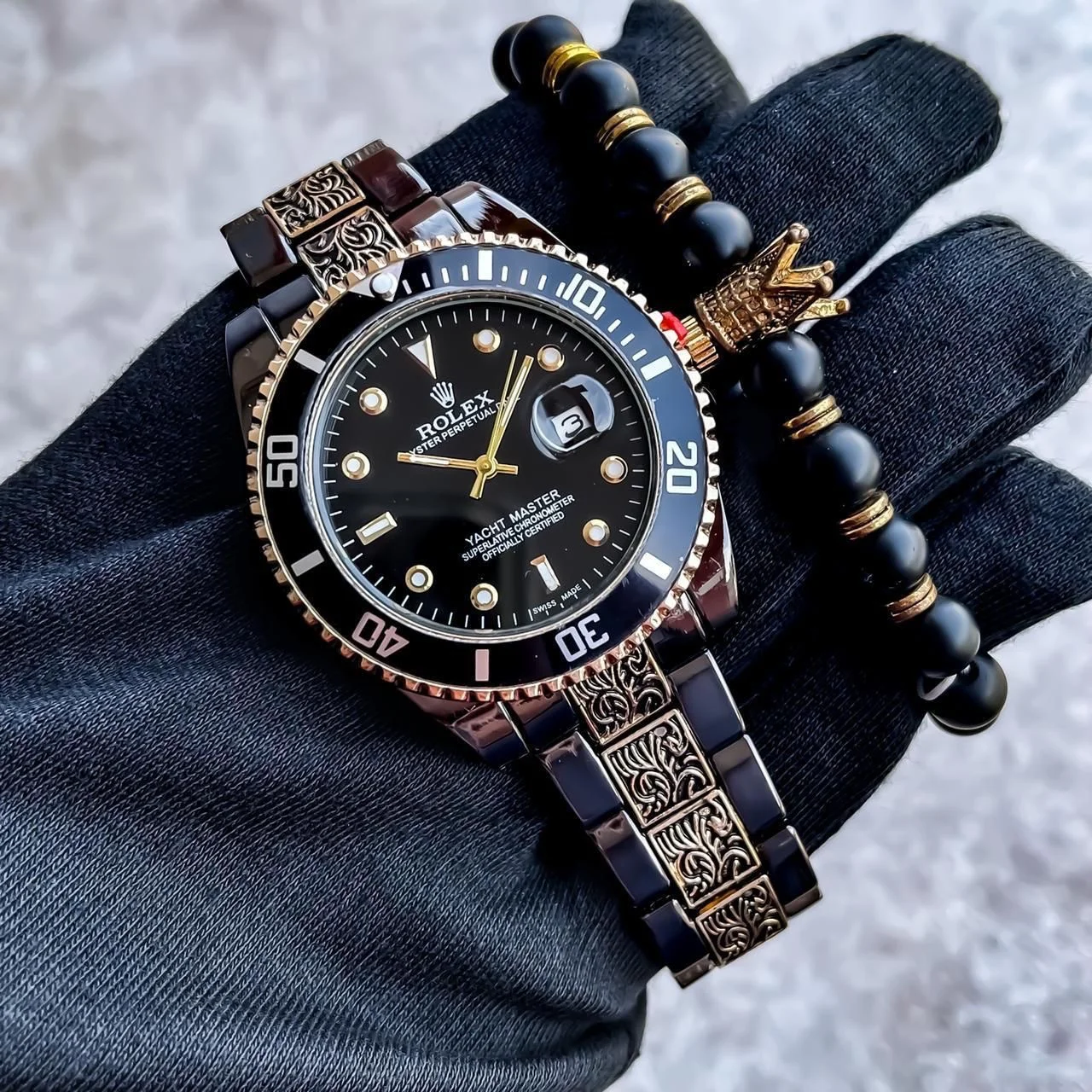 Rolex Submariner Hand Engraved - 7A Quality (2) Rolex Submariner Hand Engraved 7A First Copy