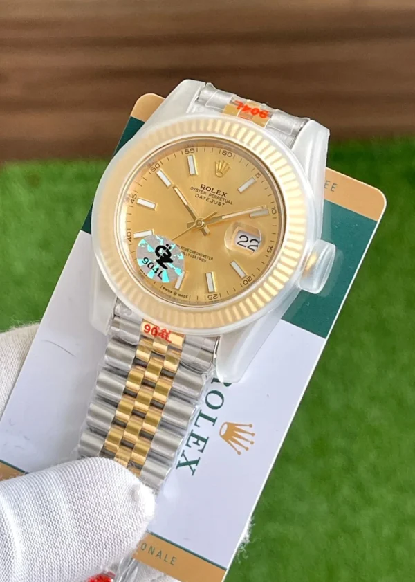 Rolex Watch First Copy Day-Date Ring for Men - Premium Quality