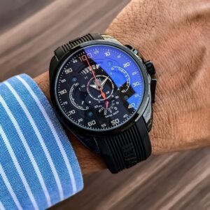 Tag Heuer Mercedes-Benz SLS First Copy Watch - Black Fiber Men’s Quartz