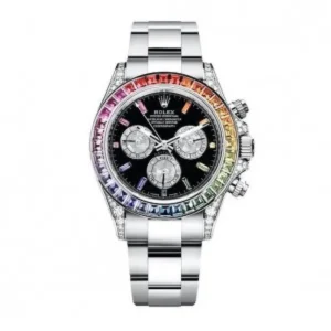 Buy Classy Rolex Daytona Rainbow Diamond Watch For Men (SHH04752)