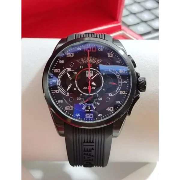 Tag Heuer Mercedes-Benz SLS First Copy Watch - Black Fiber Men’s Quartz