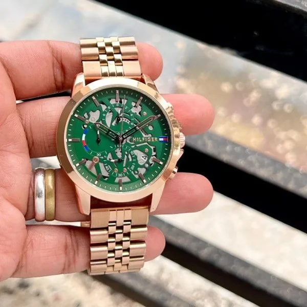 Tommy Hilfiger Modern Green First Copy Watch | WeftKart