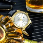 Buy Premium Rolex Daydate Leather Watch (APS80)