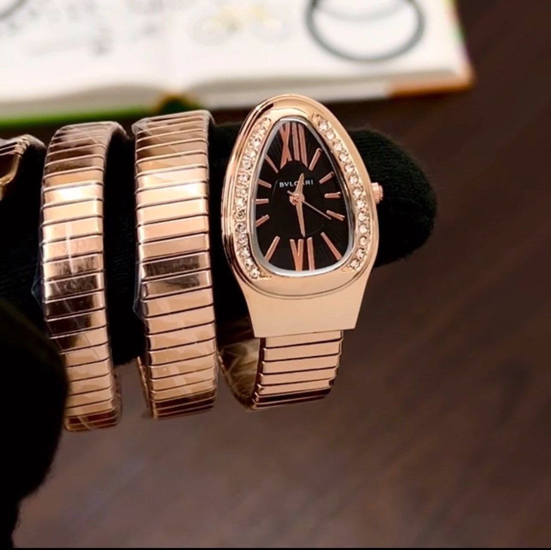 Bvlgari Serpenti First Copy Watch ( Black ) Bvlgari Serpenti First Copy Watch ( Black )