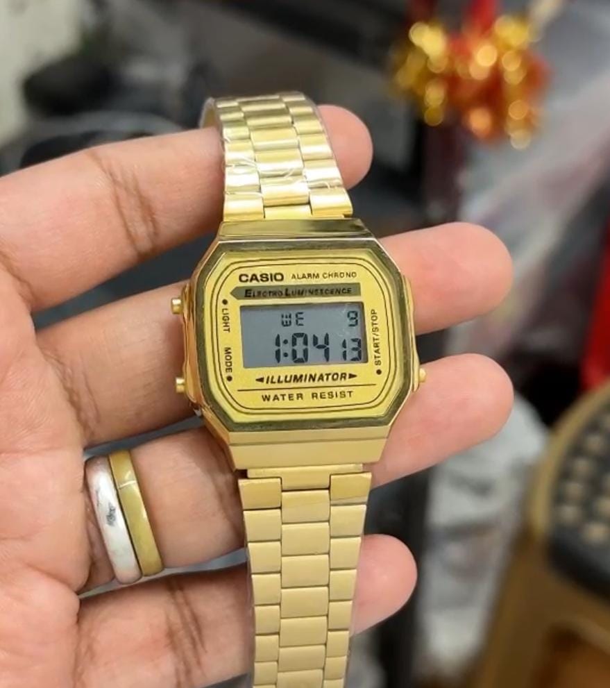 Casio Unisex Gold First Copy Watch Casio Unisex Gold First Copy Watch
